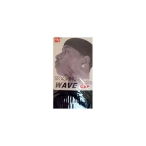 Beauty Town Stocking Wave Cap 2pc BLACK